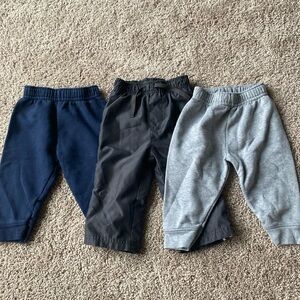 12 month sweatpants & windbreaker pants (middle)